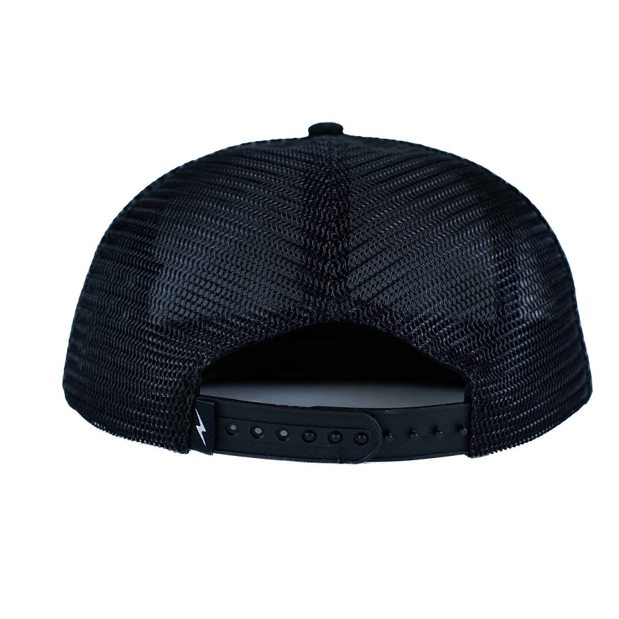 Zap Bolt Mesh Snapback Hat