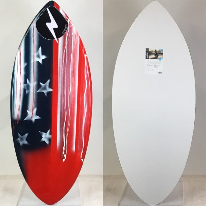 Zap Large Wedge Airbrush Skimboard 49"