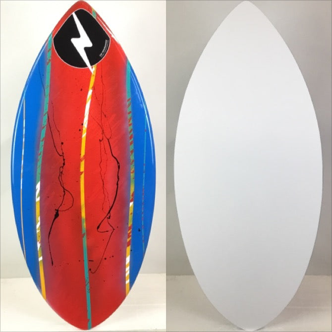 Zap Medium Wedge Airbrush Skimboard 45" BLEM