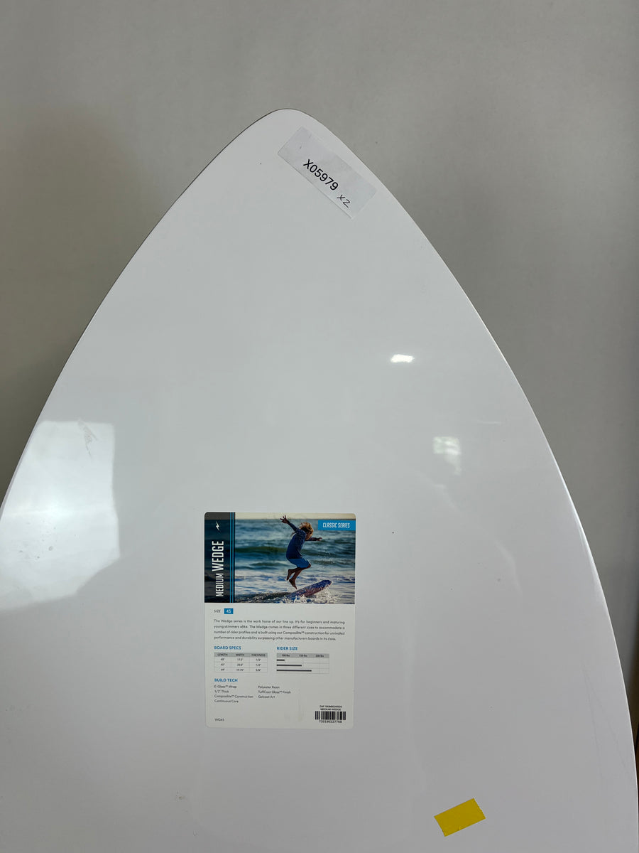 Zap Medium Wedge BLEM Skimboard 45"